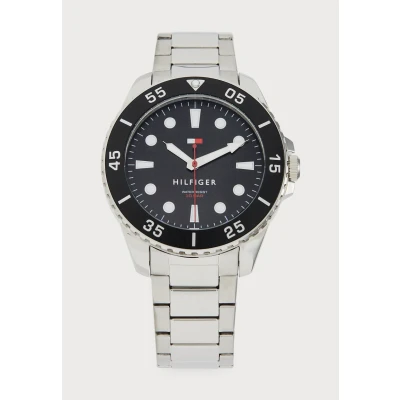 Imagen de Tommy Hilfiger Oceanic Reloj silvercoloured/black, Hombre, Talla: One Size, Silver coloured/black