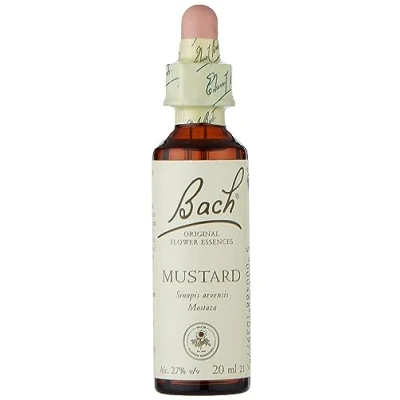 Imagen de BACH FLORES de MUSTARD 20ml Frasco cristal 20 ml con gotero