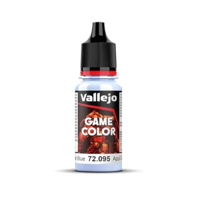 Imagen de Vallejo Game Color Pintura Acrílica Glaciar Azul Acabado Mate, 18 ml. Autonivelante y Sistema BSL