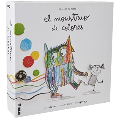 Imagen de Devir el Monstruo de colores, Juego mesa infantil, 4 años, basado en libro oficial Anna Llenas, más 250mil copias vendidas (BGMONSP)