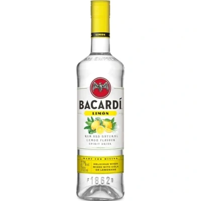 Imagen de BACARDÍ limón, ALC. 32 %, 70 cl / 700 ml, Ron blanco mezclado con lima y pomelo: un refrescante sabor cítrico