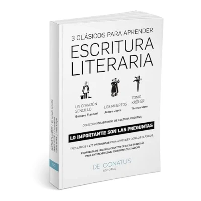 Imagen de escritura literaria: Tres clásicos par aprender Flaubert, Joyce, Mann (CUADERNOS DE LECTURA CREATIVA)