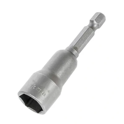 Imagen de Llave de tuerca para taladros, destornillador y adaptador impacto (13 mm, 1/4 pulgadas)