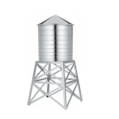 Imagen de Alessi DL02 recipiente de, acero inoxidable, plata, 12 x 27 cm
