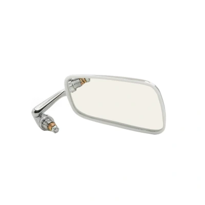 Imagen de Espejo retrovisor Tyc 337 0001 derecha cromo cromado para ajuste manual espejo, plano VOLKSWAGEN: Escarabajo, Kaefer Cabrio