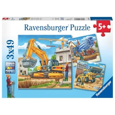 Imagen de Ravensburger 09226 0 Rompecabezas Vehículo de Construcción (147 Piezas)