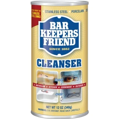 Imagen de Bar Keepers Friend Limpiador y pulidor: 12 onzas