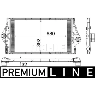 Imagen de MAHLE ORIGINAL CI 59 000P Intercooler RENAULT: ESPACE 4, LAGUNA 2