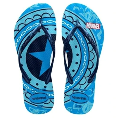 Imagen de Havaianas Slim Marvel, Sandalias Mujer, Turquoise, 41/42