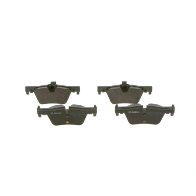Imagen de BOSCH 0 986 494 554 Juego de pastillas freno Low Metallic con instrucciones montaje, Chapa antichirridos, clip émbolo BMW: 1 Hatchback