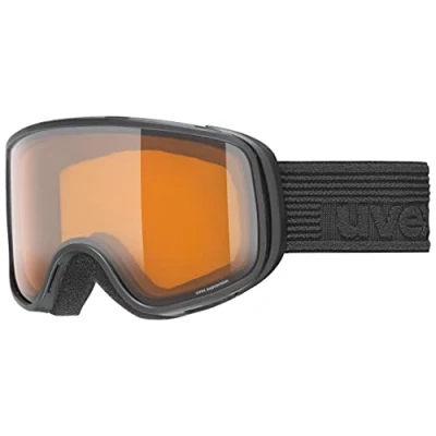 Imagen de Uvex Scribble LG Gafas de esquí unisex para niños, color blanco y dorado láser, talla única