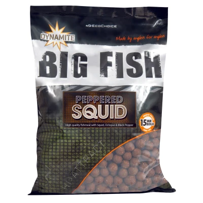 Imagen de Dynamite Baits Peppered Squid Boilies 20mm (1kg)