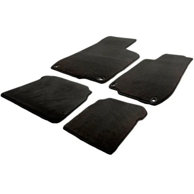Imagen de AutoStyle TM CU501 Juego de alfombrillas suelo 4 negro