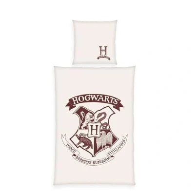 Imagen de Herding Juego de Cama Harry Potter con Funda Almohada 80 x cm, Reversible, nórdica 135 200 Cierre Botones, 100% algodón