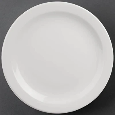Imagen de Nextday Catering cf365 Athena Hotel Ware plato con borde estrecho, 284 mm de diámetro, 11 &quot;(Pack 6)