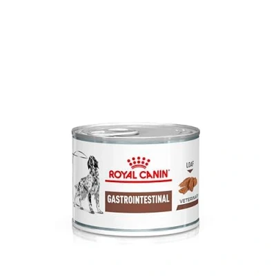 Imagen de Royal Canin Veterinary Gastrointestinal Mousse 12 x 200 g Alimento dietético Completo para Perros Adultos el Apoyo digestivo con Alto Contenido energético