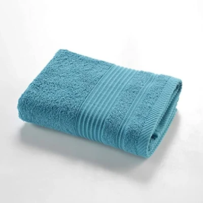 Imagen de Douceur d&#039;Intérieur Toalla de baño, Azul Pavo Real, 50 x 90 cm