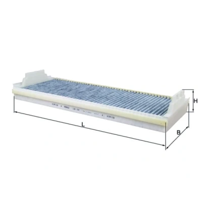 Imagen de MAHLE ORIGINAL LAK 154 Filtro de habitáculo carbón activado 473,9 188 70,0 MAN: TGA, TGL, TGX