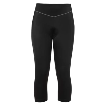 Imagen de Vaude Active Pantalón 3/4 de deporte, Mujer, Talla: 52, Schwarz (200)