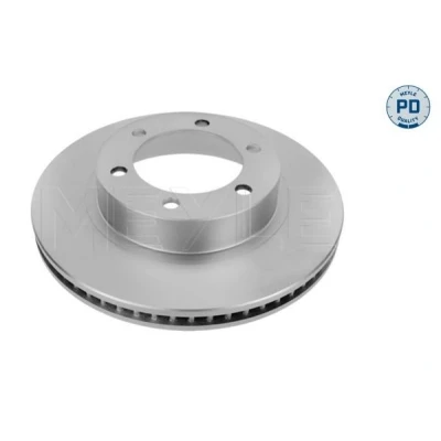 Imagen de MEYLE 30 15 521 0121/PD Disco de freno Eje delantero 318,7 28 6 139,7 ventilado revestido láminas zinc TOYOTA: Land Cruiser Prado 120