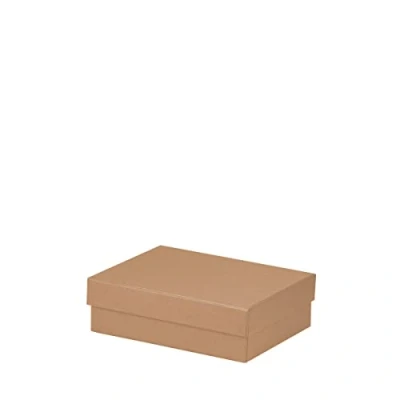 Imagen de Rössler Papier 13401453625 Caja rectangular de cartón Boxline, 140 x 190 60 mm, kraft, 1 unidad