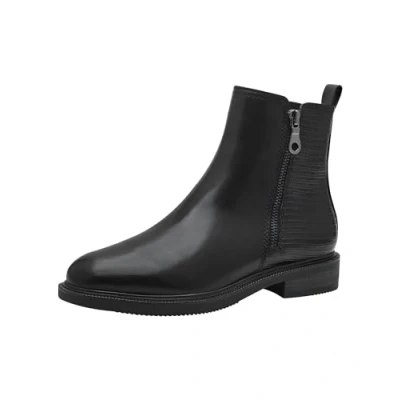 Imagen de MARCO TOZZI Botín de Mujer con Cremallera y Slip 2 25362 43, Botas Moda, Peine Negro, 40 EU