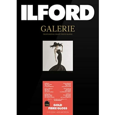 Imagen de Ilford Galerie Prestige Gold Fibre Gloss 310g, 10x15cm, 50 Hojas Papel Inkjet