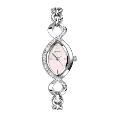 Imagen de Sekonda Reloj Analógico para Mujer de Cuarzo con Correa en Acero Inoxidable 4684