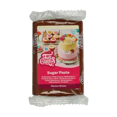 Imagen de FunCakes Pasta de Azúcar Marrón 250 g