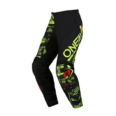 Imagen de O&#039;Neal Element Pants Attack V23 Pantalones, Neón/Negro, 36 para Hombre