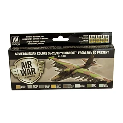 Imagen de Pinturas Vallejo para Uso con aerógrafo, Varios, 17 ml