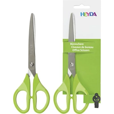 Imagen de Heyda Tijeras universales (tacto suave), color verde