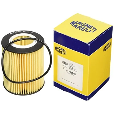 Imagen de MAGNETI MARELLI 152071758808 Filtro de aceite Cartucho filtrante BMW: 3 Berlina, 5 Coupé
