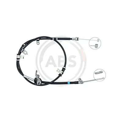 Imagen de A.B.S. K10193 Cable de Freno Mano 1790mm Discos SUZUKI: Grand Vitara II SUV (JT, TE, TD) 3.2 A las 4 ruedas, 2.4 2008 2015