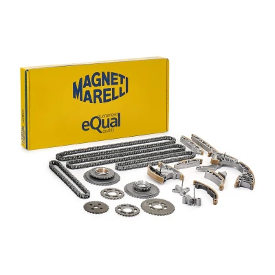 Imagen de MAGNETI MARELLI 341500001180 Juego de cadena distribución con rueda dentada cerrada, Símplex AUDI: Q7, A4 B8 Berlina, A6 C6 Berlina