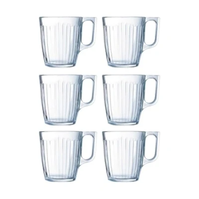 Imagen de Luminarc Grand Central Caja 6 Mugs Vidrio 25cl Transparente