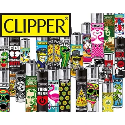 Imagen de Mecheros Clipper Mix Maravillas Bolsa 10 Unidades