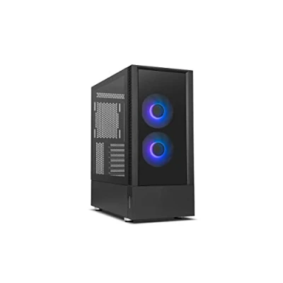 Imagen de NOX XTREME PRODUCTS HUMMER NEMESIS Semitorre Micro ATX;ATX, lateral y frontal de cristal templado, ventiladores infinitos LED ARGB, hasta 8 ventiladores, graficas gran tamaño, USB 3.0, negro