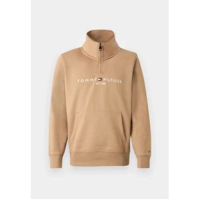 Imagen de Tommy Hilfiger LOGO MOCK NECK Sudadera, Hombre, Talla: XXL, Timeless camel