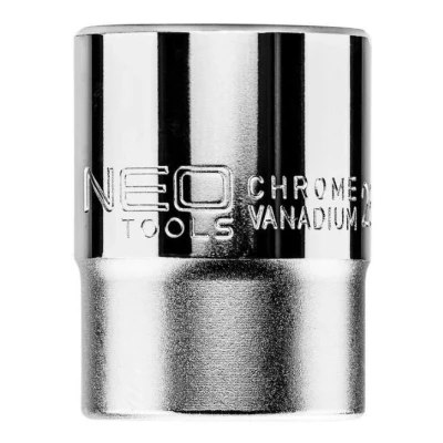 Imagen de NEO TOOLS 08 307 Piezas insertables de llave cubo 3/4 3124 28 mm Acero cromo vanadio hexagonal