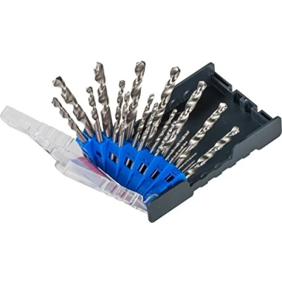 Imagen de Kwb Powerbox 49109119 Juego de brocas HSS para metal, 19 piezas