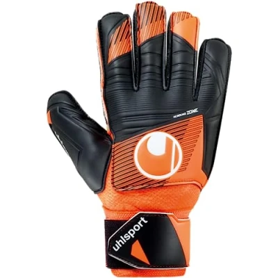 Imagen de uhlsport Soft Resist+ Flex Frame Guantes de Portero fútbol para porteros Especiales césped Artificial y Superficies duras con protección los Dedos