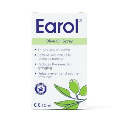 Imagen de Earol Limpiador en spray para oído con aceite de oliva 10 ml