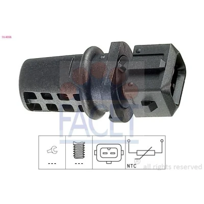 Imagen de FACET 10.4008 Sensores Made in Italy OE Equivalent OPEL: Astra F CC, DAEWOO: Kalos Hatchback, VOLVO: 460 L, S70