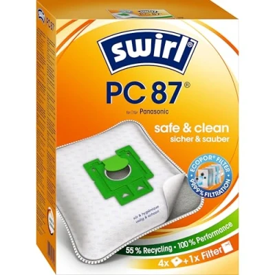 Imagen de Swirl Bolsa para aspiradora pc87 embalaje 4 pzs 6778523