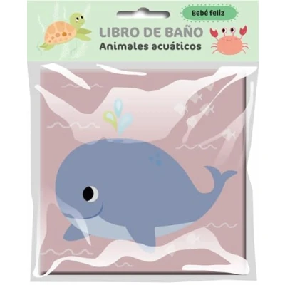 Imagen de Bebé Feliz Libro De Baño Animales Acuçticos