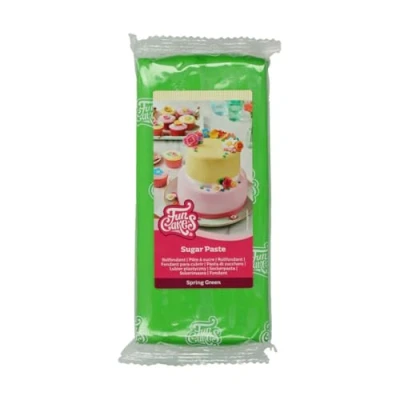 Imagen de FunCakes Pasta De Azúcar Verde Primavera