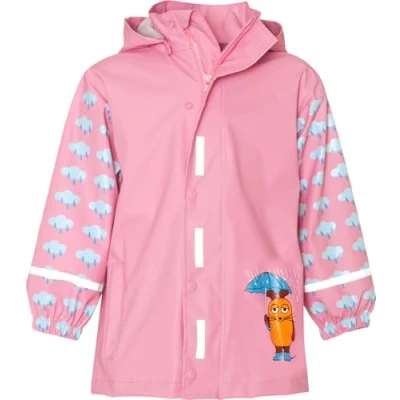 Imagen de Playshoes Regenmantel Elefant Chaqueta Impermeable, Rosa (Rosa 14), 98 Unisex niños