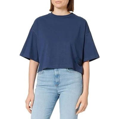 Imagen de REPLAY W3798e Camiseta, 908 Dark Blue, S para Mujer