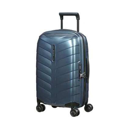 Imagen de Samsonite Attrix Spinner S, Equipaje de Mano Ampliable, 55 cm, 38/44 L, Azul (Azul Acero)